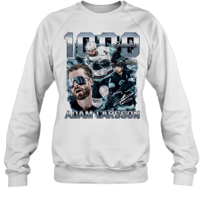 1000 games Seattle Kraken Sweatshirt