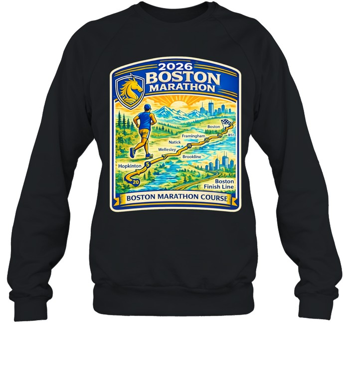 2026 Boston Marathon Course Sweatshirt