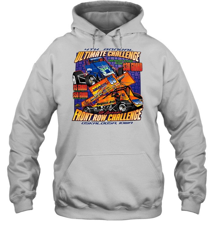 4th Annual Ultimate Challenge front Row Challenge Hoodie