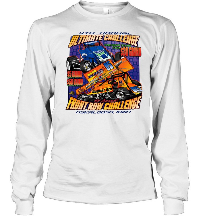 4th Annual Ultimate Challenge front Row Challenge Long Sleeve Tee