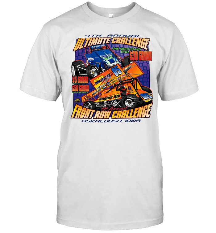 4th Annual Ultimate Challenge front Row Challenge Unisex T-Shirt