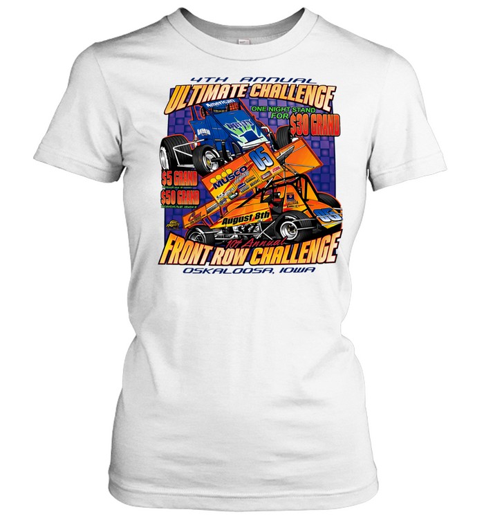 4th Annual Ultimate Challenge front Row Challenge Women T-Shirt