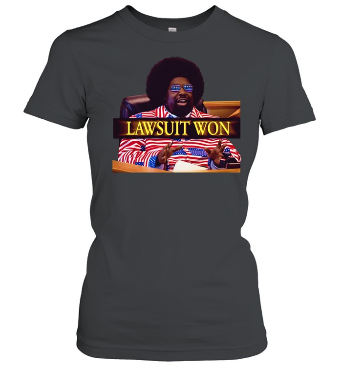 Afroman rapper Lawsuit Won American flag Women T-Shirt