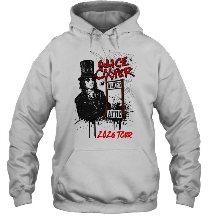 Alice Cooper Alice’s Attic Tour 2026 Hoodie