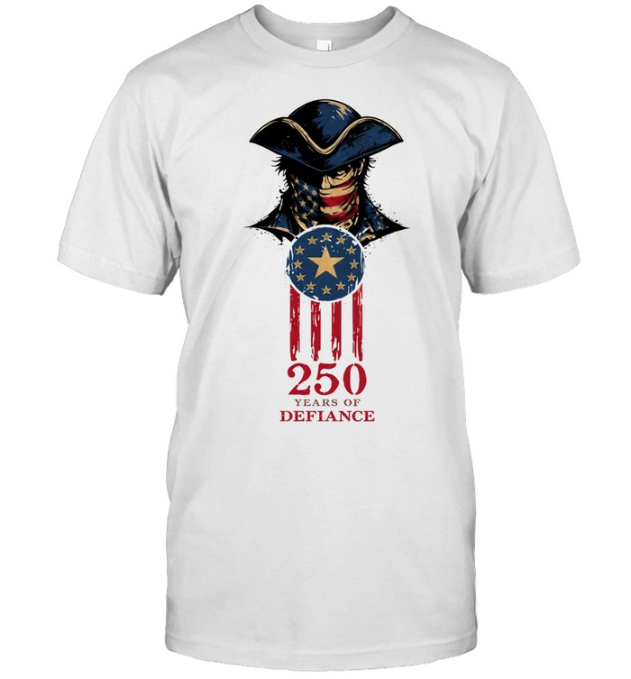 America 250 years of defiance 1776 patriot logo Unisex T-Shirt