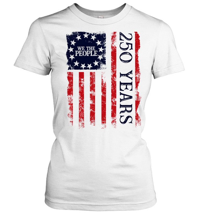 America 250 years We the people flag Women T-Shirt