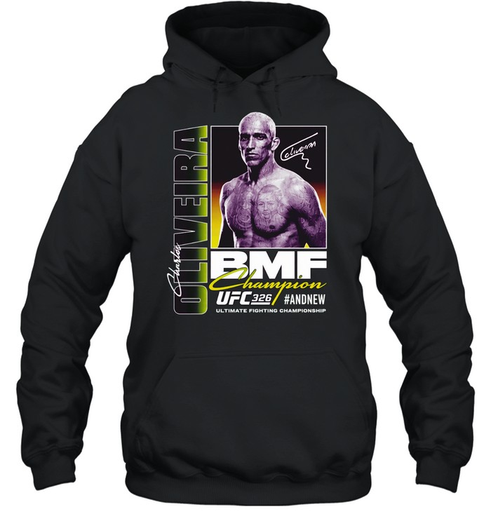 And New Charles Oliveira UFC 326 BMF boxy Hoodie