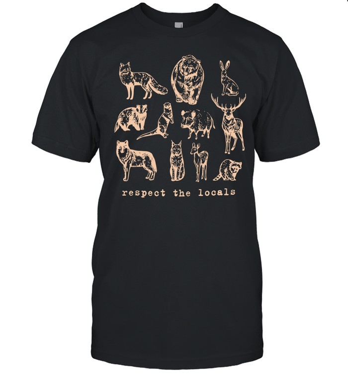 Animal respect the local Unisex T-Shirt