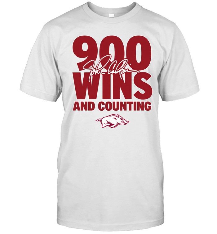 Arkansas Razorbacks basketball coach John Calipari 900 wins and counting Unisex T-Shirt