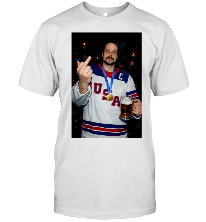 Auston Matthews Team USA hockey Champion middle finger Unisex T-Shirt