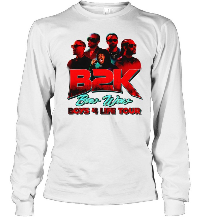 B2K Tour 2026 Bow Wow Boys 4 Life concert Long Sleeve Tee