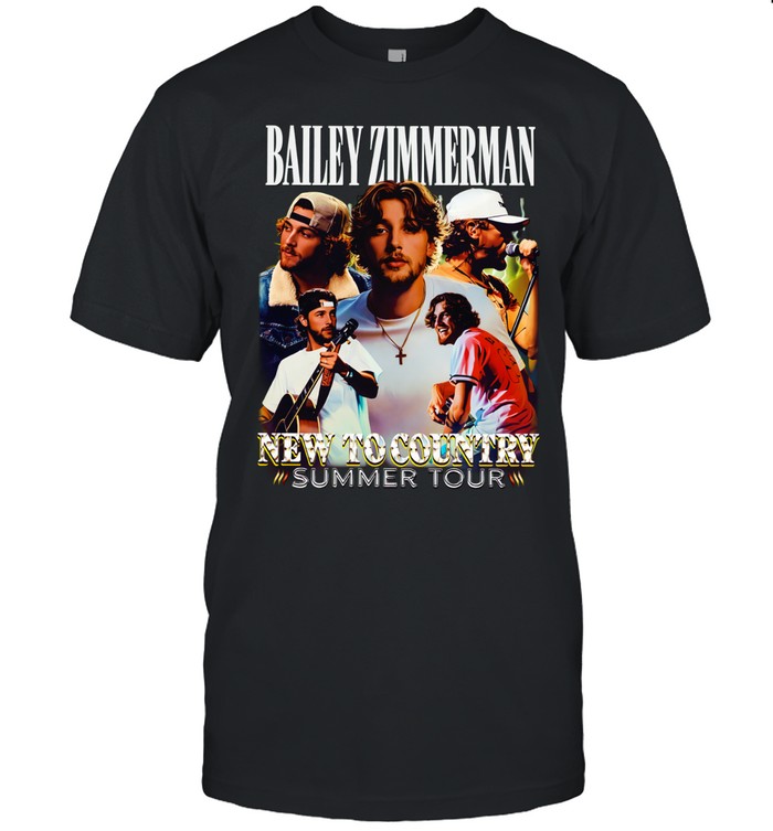 Bailey Zimmerman Style 2026 Music New To Coutry Summer Tour graphic Unisex T-Shirt