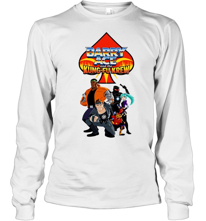Barry Ace and The Kung-fu Krew Long Sleeve Tee