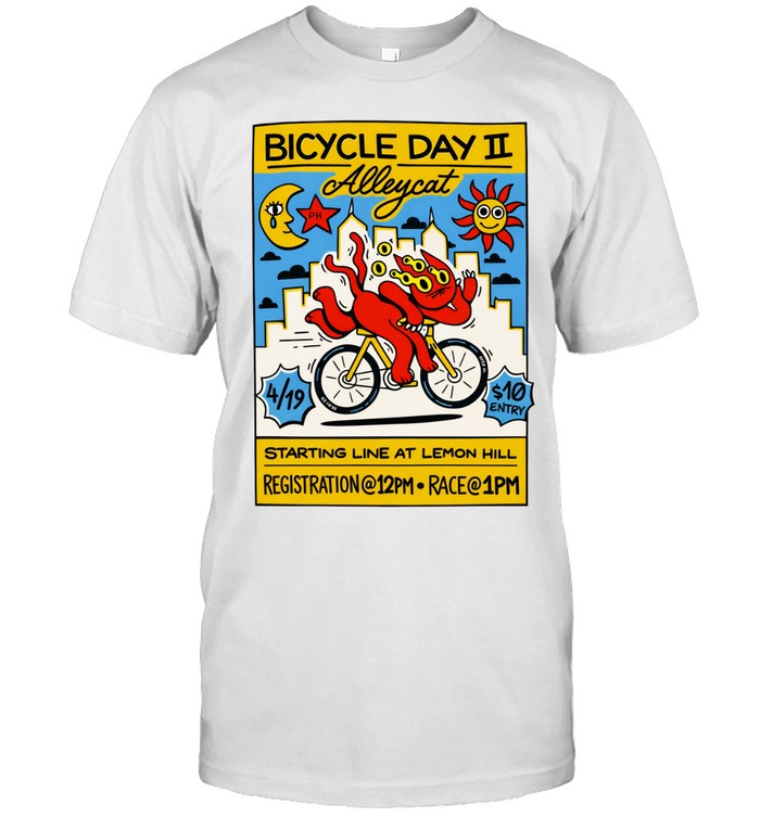 Bicycle day alleycat II Unisex T-Shirt