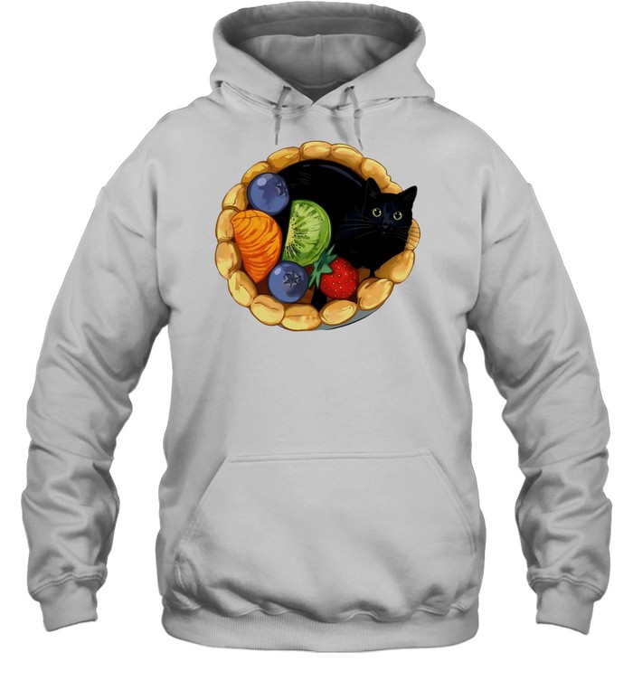 Black cat dessert Hoodie