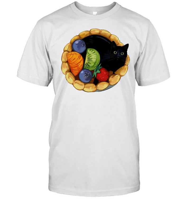 Black cat dessert Unisex T-Shirt