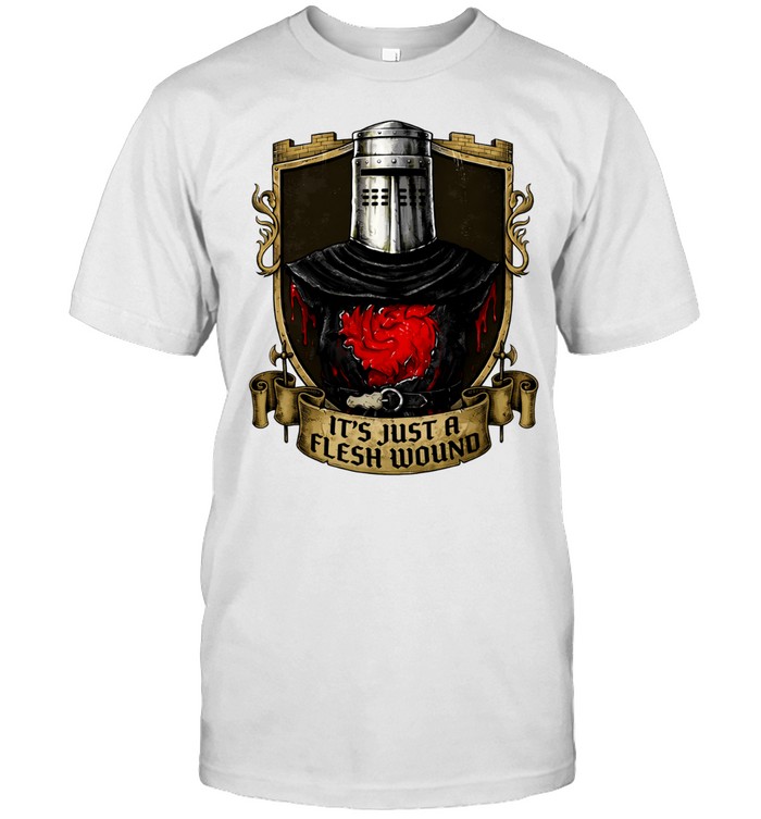 Black Knight it’s just a flesh wound Unisex T-Shirt