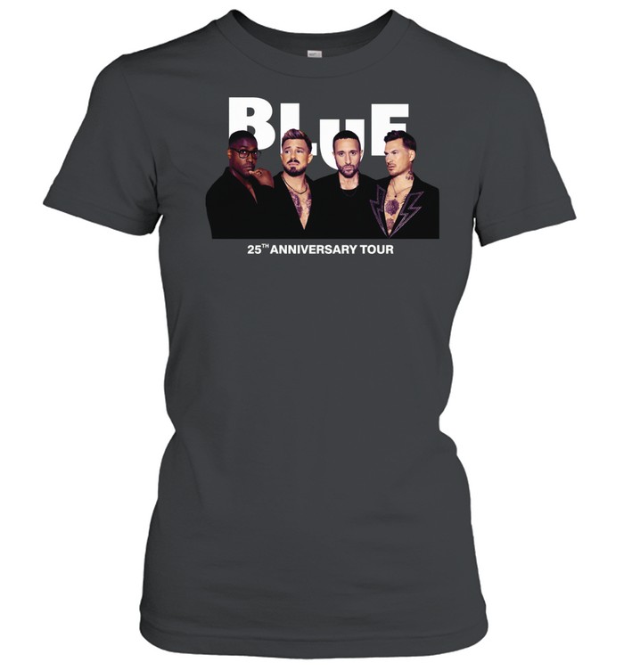 Blue 25th Anniversary Tour Music lover vintage Women T-Shirt
