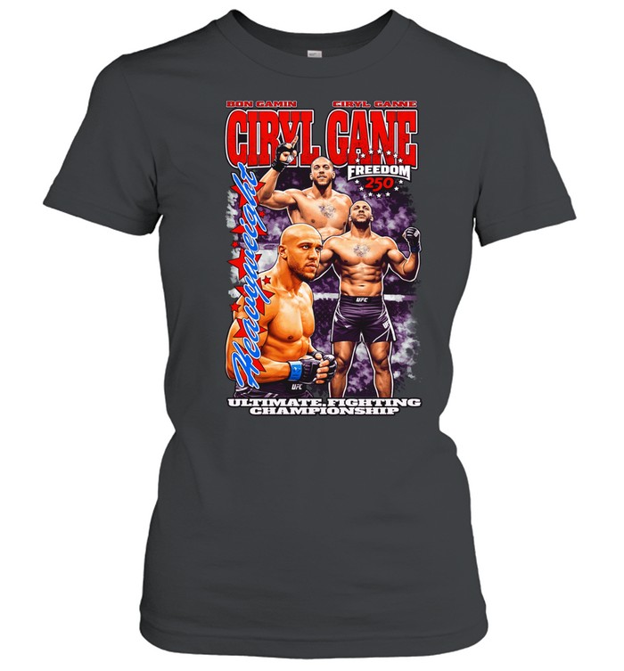 Bon Gamin Paris France Ciryl Gane UFC Freedom 250 Women T-Shirt