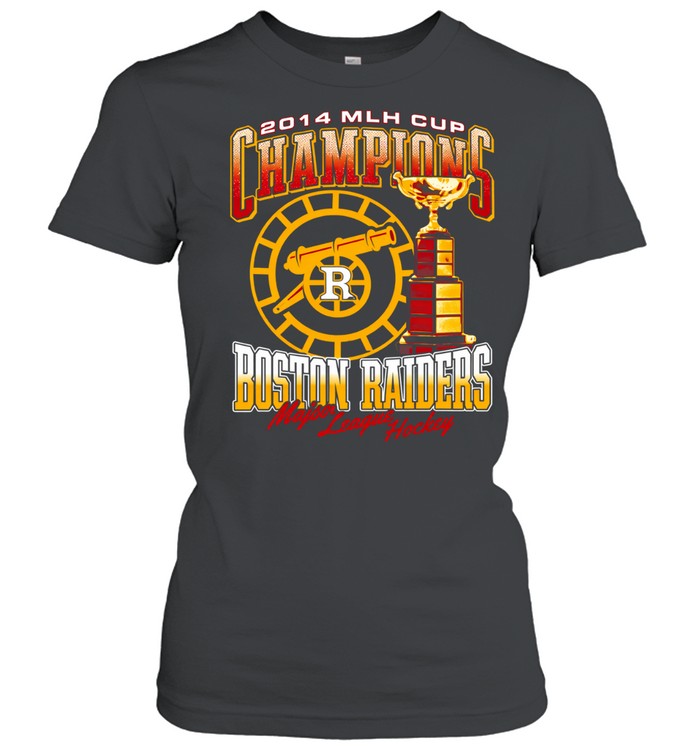 Boston Raiders 2014 MLH Cups Champions Heated Rivalry Women T-Shirt