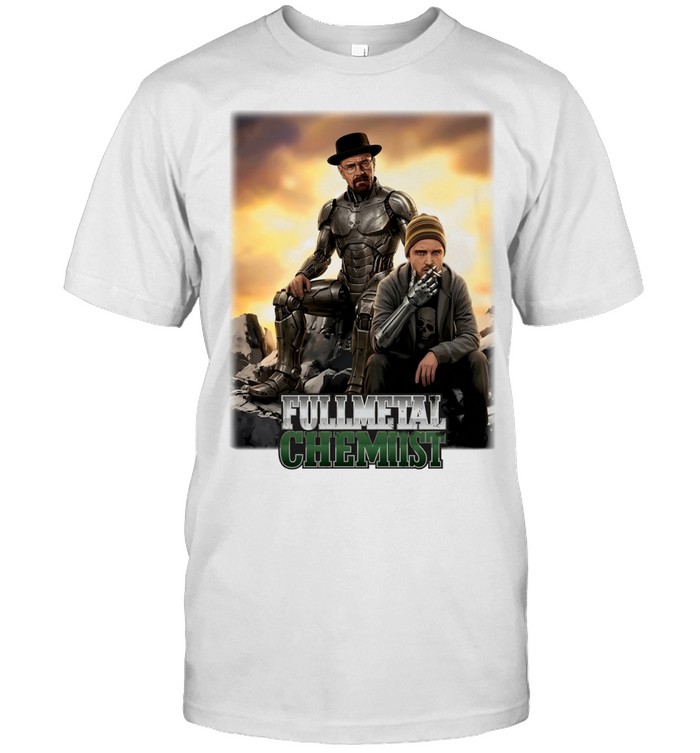 Bryan Cranston and Jesse Pinkman Fullmetal Chemist parody Unisex T-Shirt