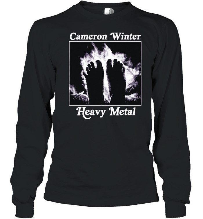 Cameron winter heavy metal Long Sleeve Tee