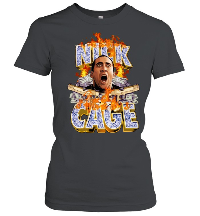 Castor Troy do Nicolas Cage Vintage Women T-Shirt