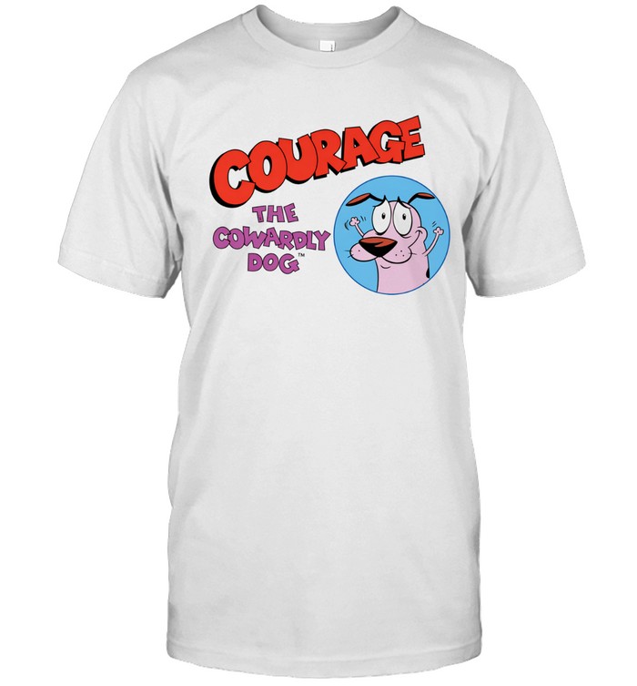 Courage the cowardly dog cartoon Unisex T-Shirt