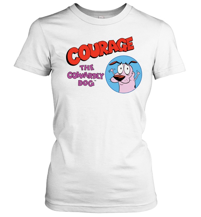 Courage the cowardly dog cartoon Women T-Shirt