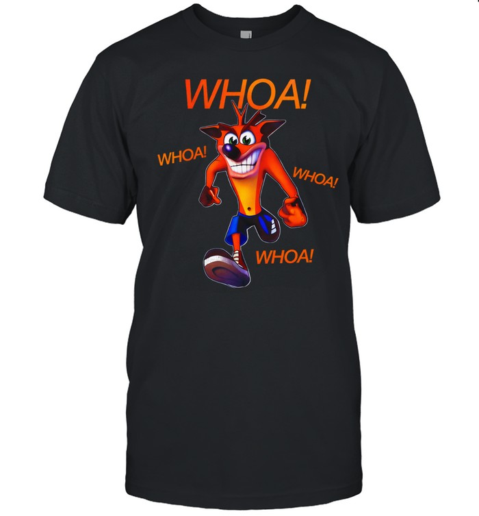 Crash Bandicoot Whoa Whoa Whoa Unisex T-Shirt