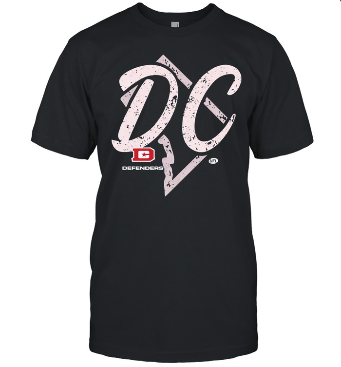 DC Defenders UFL state outline Unisex T-Shirt