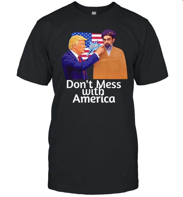 Donald Trump the Cardboard Ayatollah don’t Mess with America Unisex T-Shirt