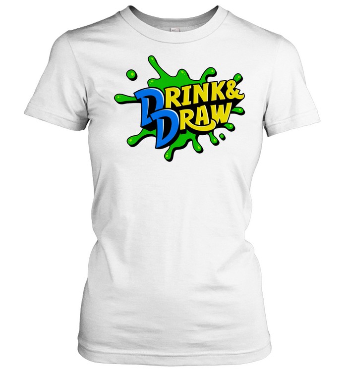 Drink and Draw Women T-Shirt