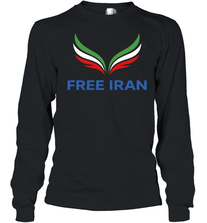 Free Iran Political Protest Long Sleeve Tee