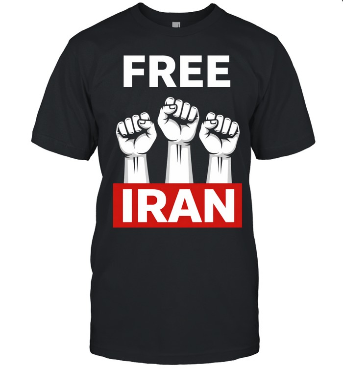 Free Iran Protest Raised Fists Solidarity Unisex T-Shirt