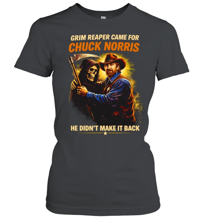 Grim Reaper Vs Chuck Norris Women T-Shirt