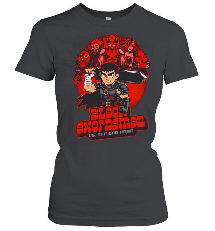 Guts The Black Swordsman Berserk anime Women T-Shirt