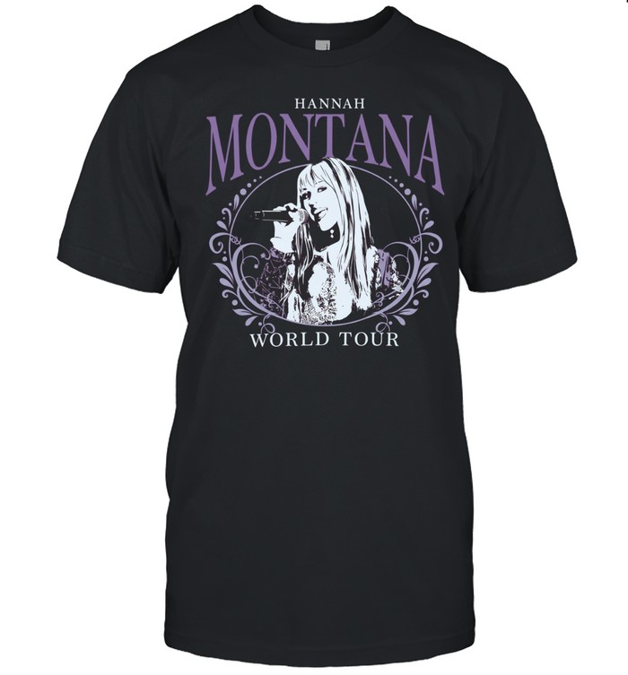 Hannah Montana World Tour Vintage Unisex T-Shirt