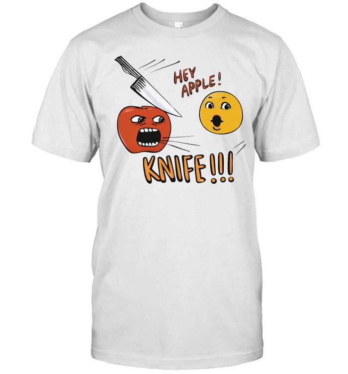 Hey Apple Knife 2026 meme Unisex T-Shirt