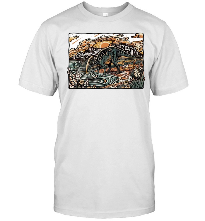 Into the Parasaurolophus dream Cretaceous period Unisex T-Shirt