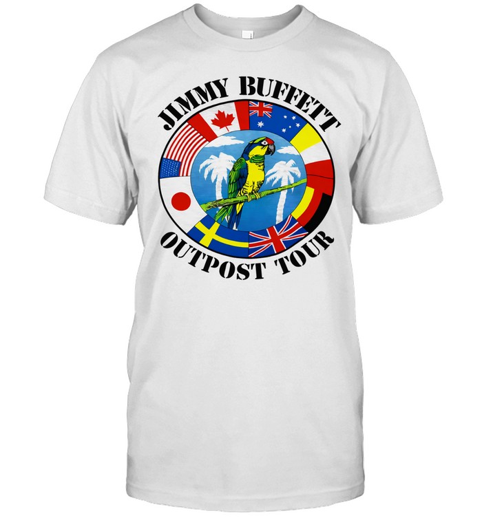 Jimmy Buffett Outpost Tour flag Unisex T-Shirt