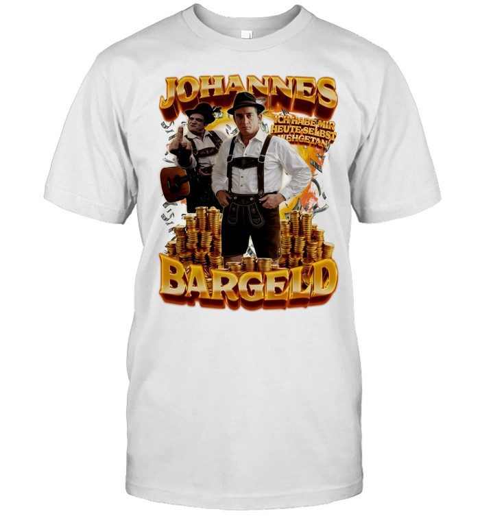 Johannes Bargeld ich habe mir heute selbst gehtan Unisex T-Shirt