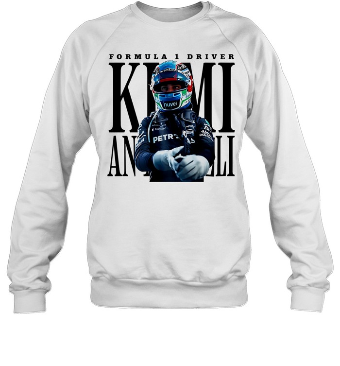 Kimi Antonelli F1 Mercedes-AMG PETRONAS retro Sweatshirt