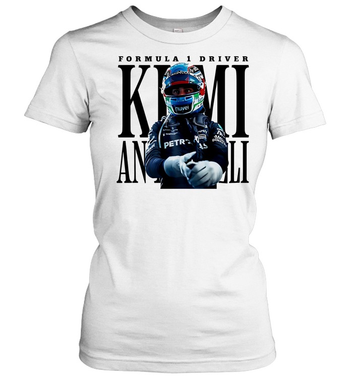 Kimi Antonelli F1 Mercedes-AMG PETRONAS retro Women T-Shirt