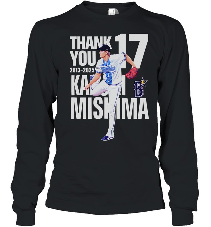 Kimitaka Tosshiro thank you Kazuki Mishima 17 Long Sleeve Tee