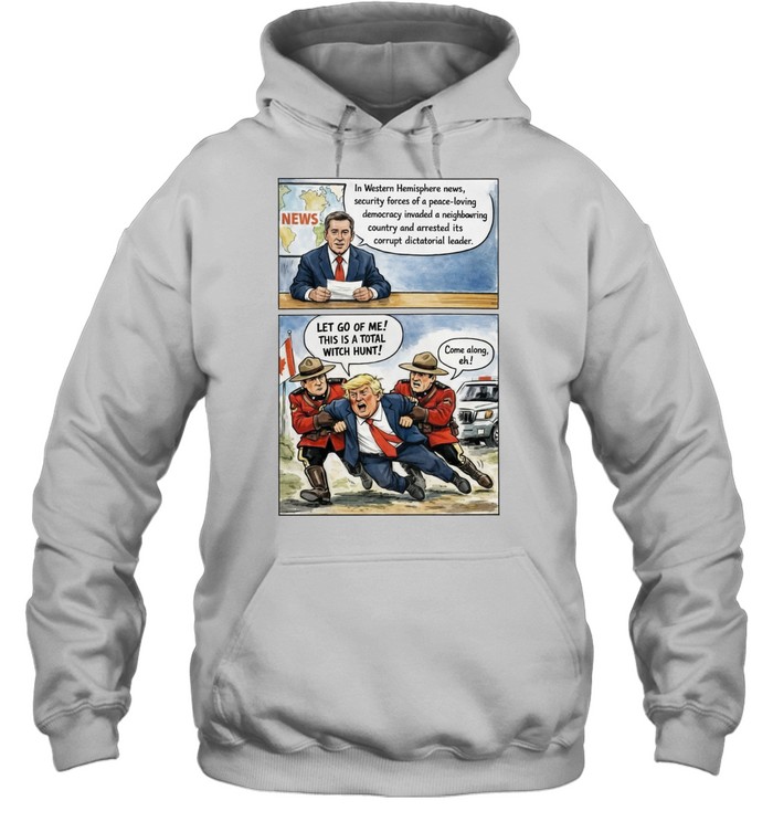 Let go of me This is a total witch hunt Trump Hoodie