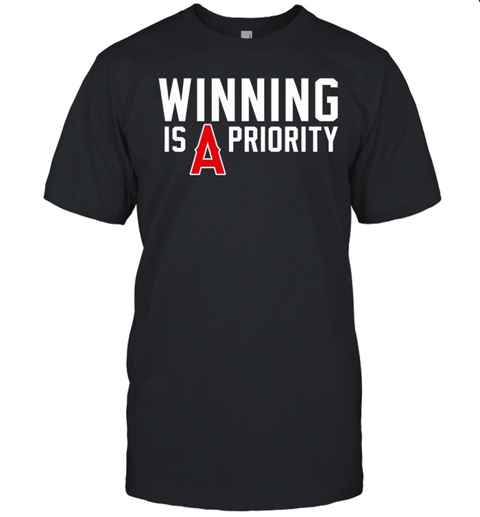 Los Angeles Angels Winning is Angels priority Unisex T-Shirt