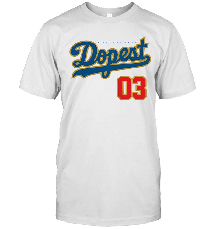 Los Angeles Dodgers Dopest 03 Streetwise Unisex T-Shirt