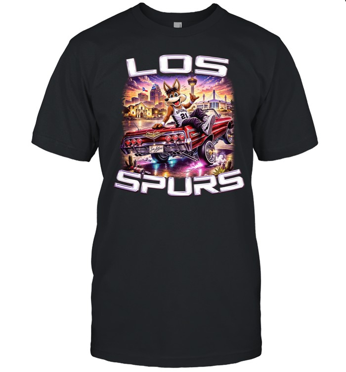 Los Spurs Coyote LowRider San Antonio basketball Unisex T-Shirt