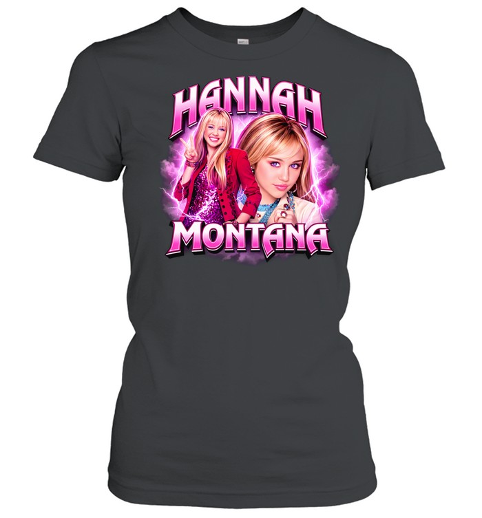 Miley Cyrus Hannah Montana Disney style vintage Women T-Shirt